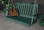 A&L Furniture Royal English Garden Poly/Recycled Plastic Swing 865 866 - Magnolia Porch Swings
 - 3