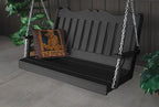 A&L Furniture Royal English Garden Poly/Recycled Plastic Swing 865 866 - Magnolia Porch Swings
 - 5