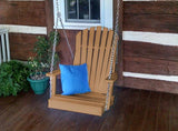 A&L Furniture Adirondack Chair Swing -- Poly/Recycled Plastic - Magnolia Porch Swings
 - 7