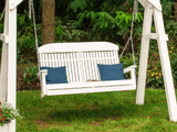 LuxCraft Classic Poly Porch Swing - 4 Foot