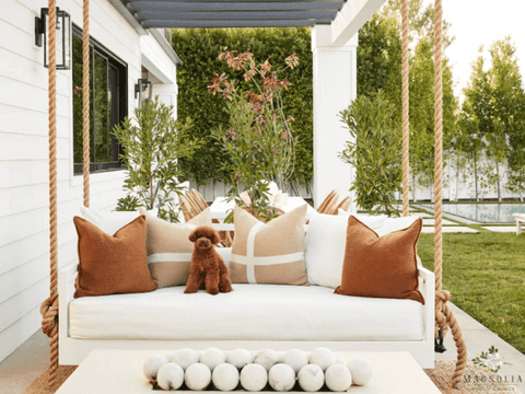 Khloe kardashian porch online swing