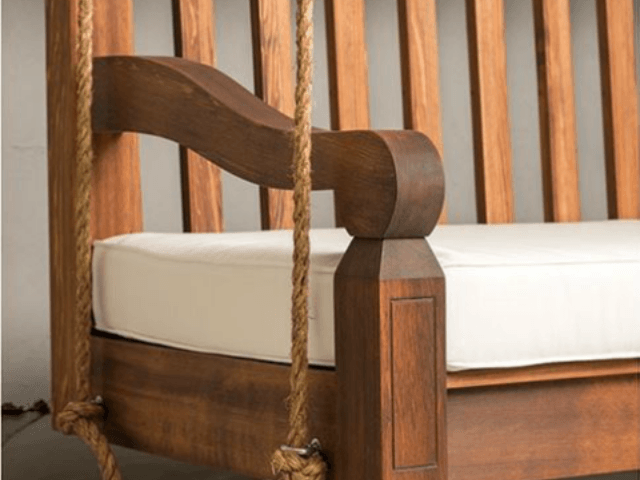 Nostalgic Cathedral Porch Swing and Accessories - Magnolia Porch Swings
 - 4