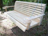 LA Cypress 4 Foot Classic Porch Swing - Magnolia Porch Swings
 - 2