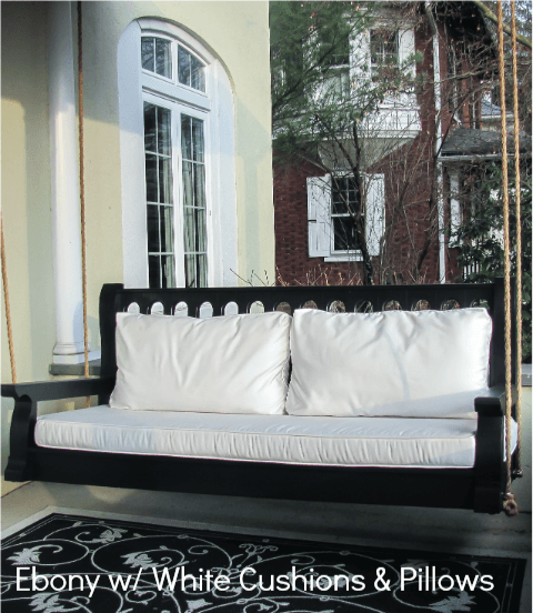 Nostalgic Classic Porch Swing and Accessories - Magnolia Porch Swings
 - 6