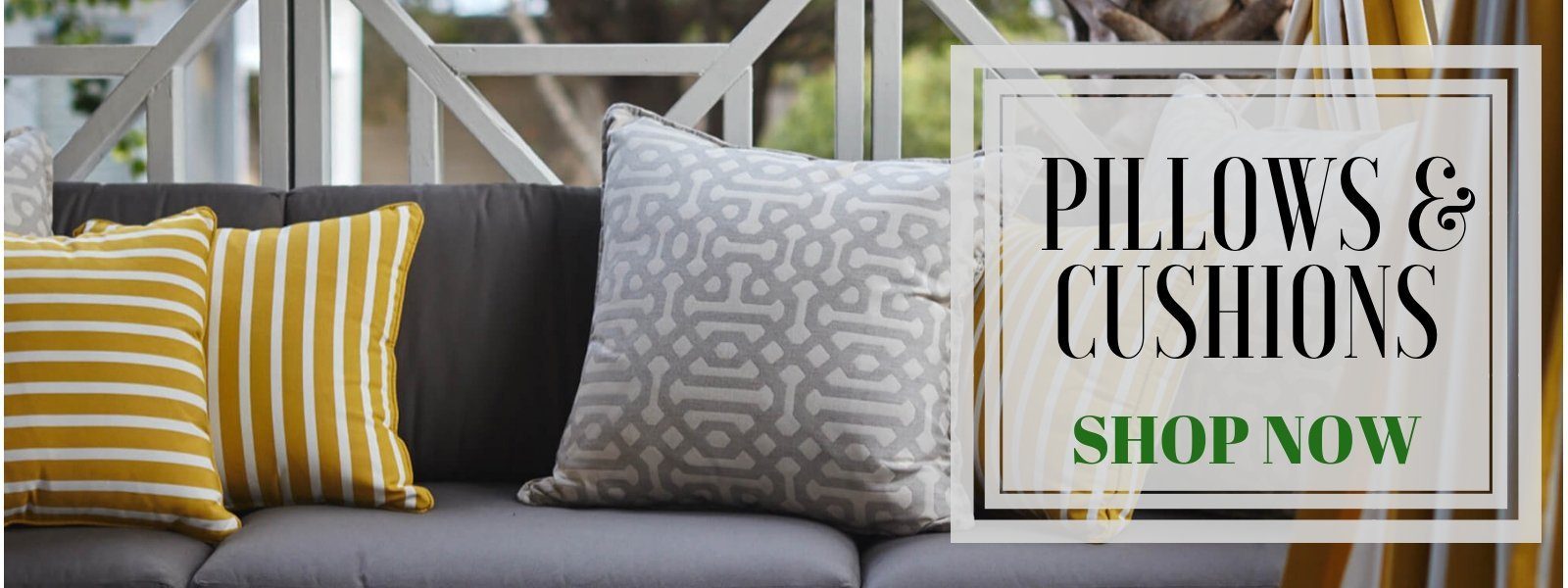 Porch Swing & Swing Bed Pillows and Cushions -  Magnolia Porch Swings